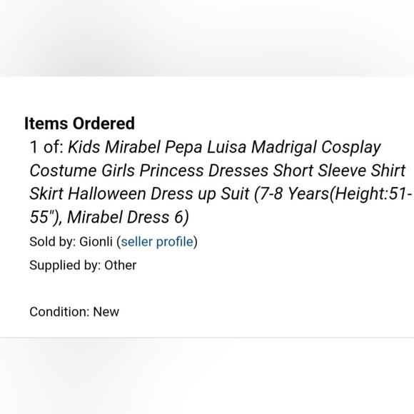 Encanto inspired Mirabel cosplay dress - Picture 12 of 12